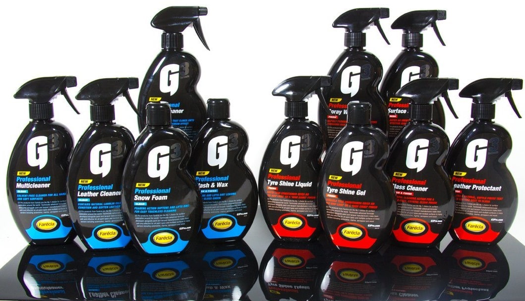 Farecla G3 Product Range